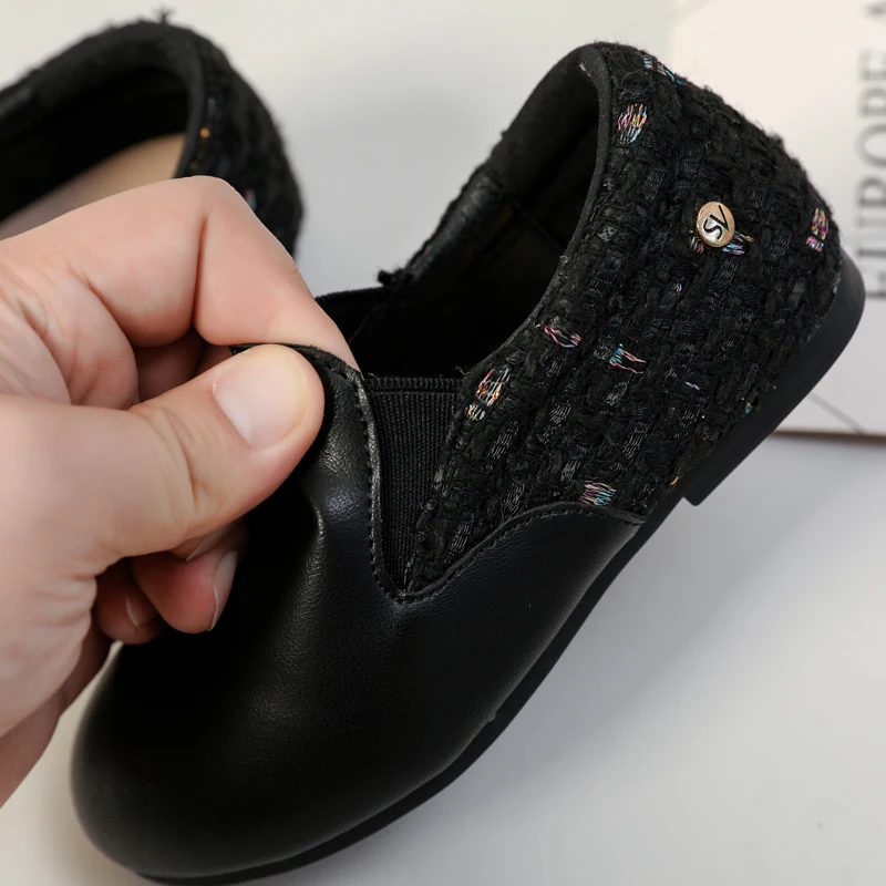 Zapatos de princesa para niños, mocasines de marca de moda, Mary Jane