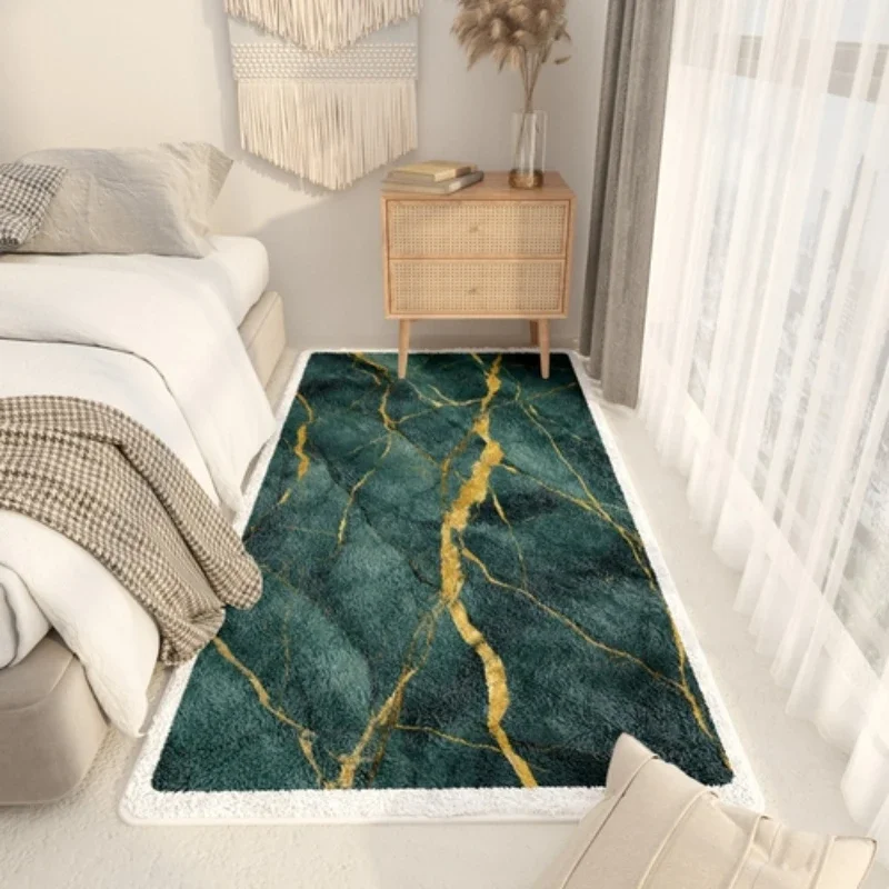 Modern Fashion Minimalism Bedroom Bedside Plush Carpet Thicken Recreational Areas Soft Mat Home Decoration Rug Ковер Tapis 러그