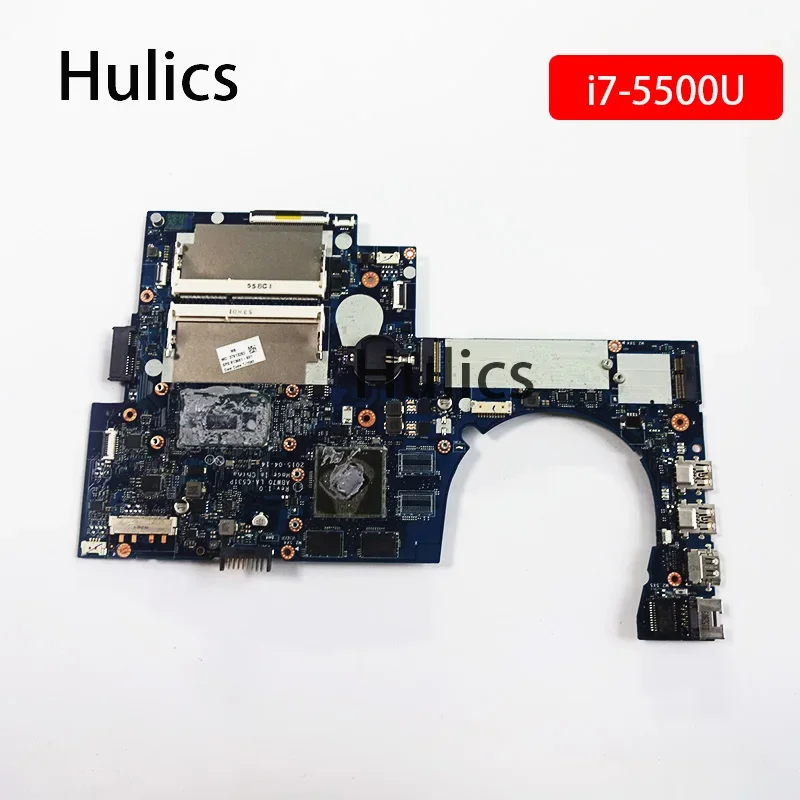 Hulics Used 813681-001 813681-601 LA-C531P FOR HP Envy M7-N Laptop Motherboard ABW70 W/ 940M 2GB GPU I7-5500U CPU Main Board