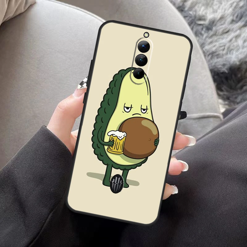 น่ารัก Avocado ผลไม้สำหรับ ZTE Nubia สีแดง8 Pro Plus สำหรับ RedMagic 7 6 Pro 6S 7S 6R 5G 5s Coque Fundas