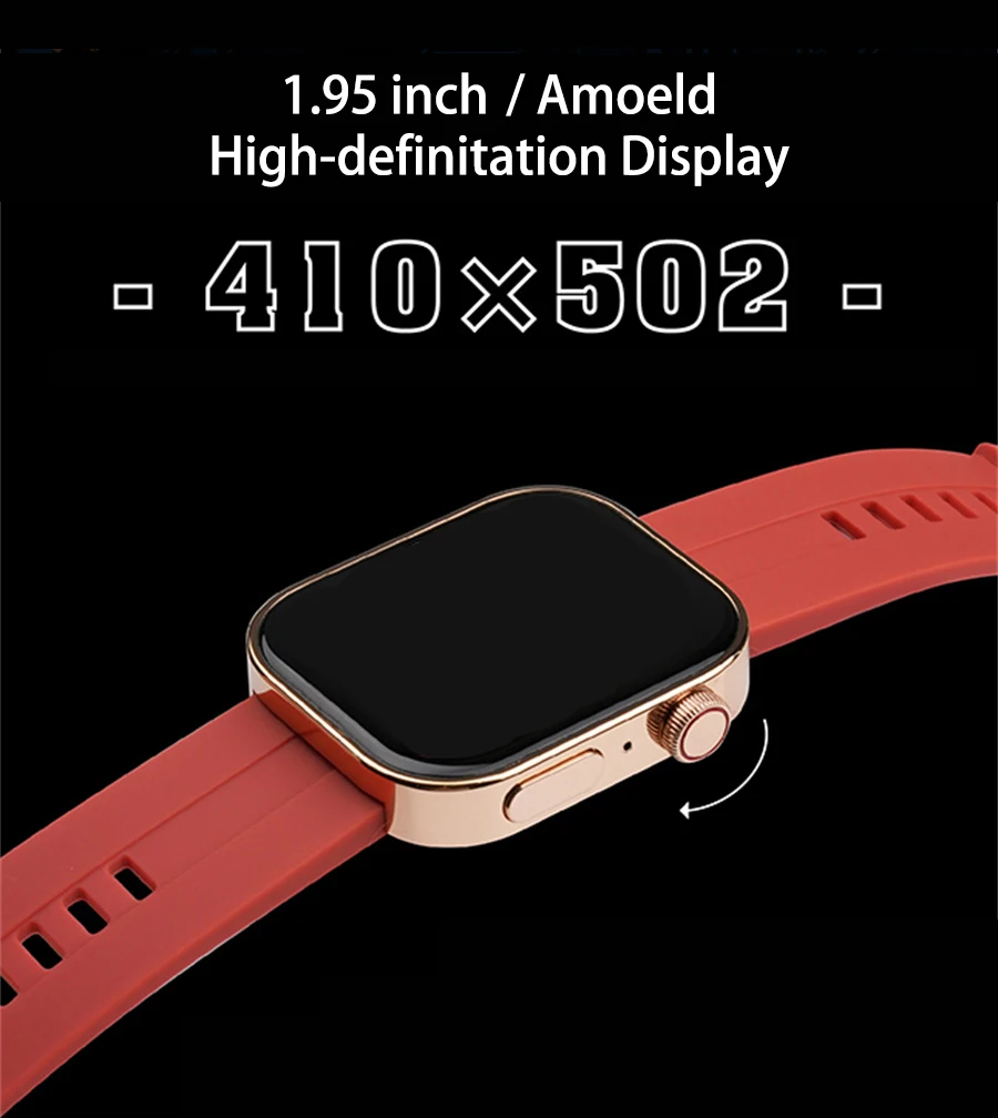 45mm Amoled Screen Bluetooth Smart Watch Hello W2 4GB Local Music Photo Album Fitness Tracking Sports Men Women Smart Watch 2024