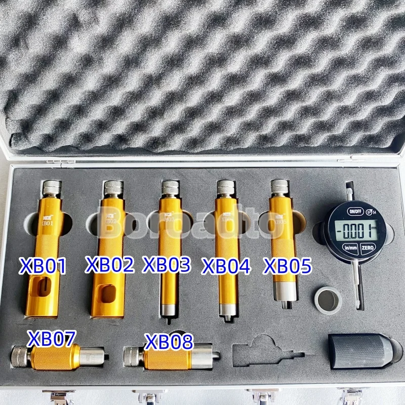 Common Rail Injector Valve Measuring Tool Kit for Bossch and for Densso Diesel Injector Valve Stroke Measuring Tool