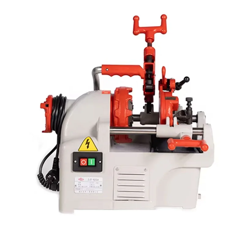 220v 650w Electric Pipe Cutting and Threading Machine 1-inch Automatic Stainless Steel Pure Copper Motor for Wire Cutting