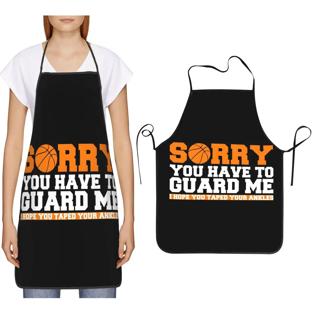 

Баскетбольные игроки с надписью «Надежда, ты наклеенные лодыжки», фартуки для мусора, фартуки для шеф-повара, кулинарии, кухни, нагрудник для уборки кухни, сарафан