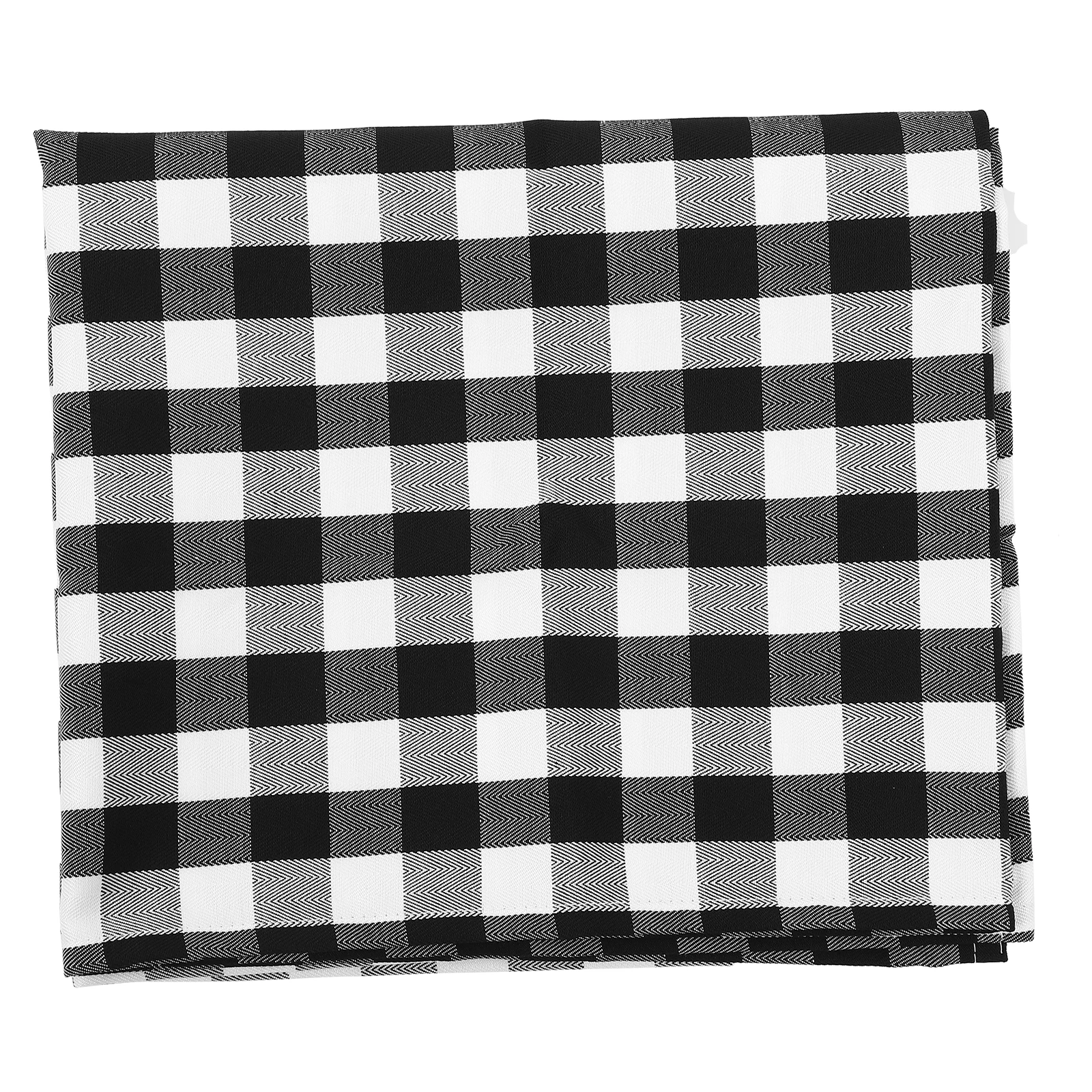 

Кухонные декоративные шторы в клетку Buffalo, клетчатая подзорка для клетчатого окна, черная