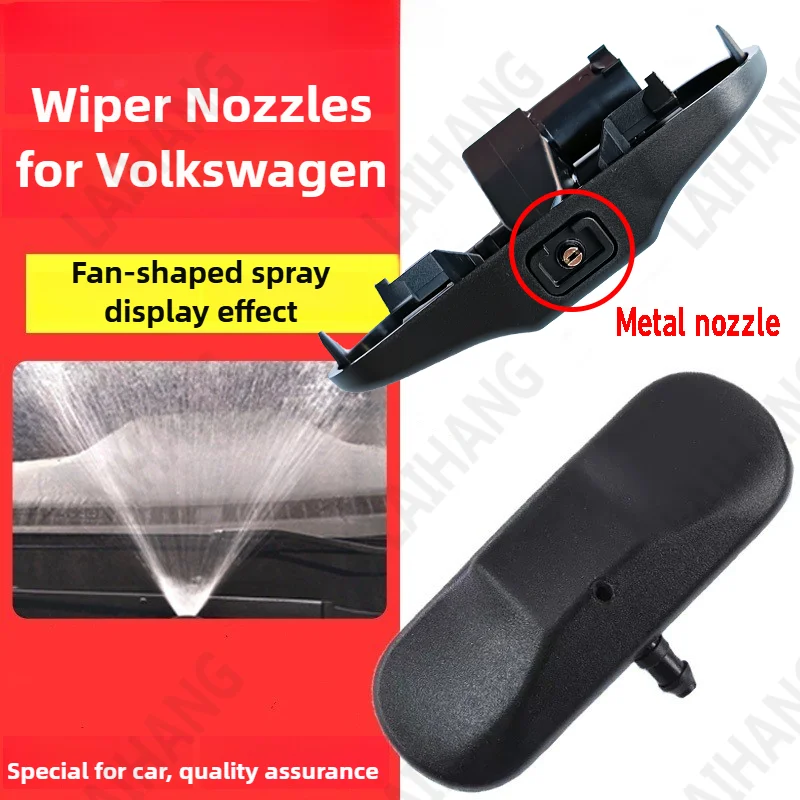 

2 PCS Car Front Windshield Washer Nozzles Jet Heated For Volkswagen VW Golf MK5 6 7 Tiguan Amarok Scirocco Passat B6 Jetta Yeti