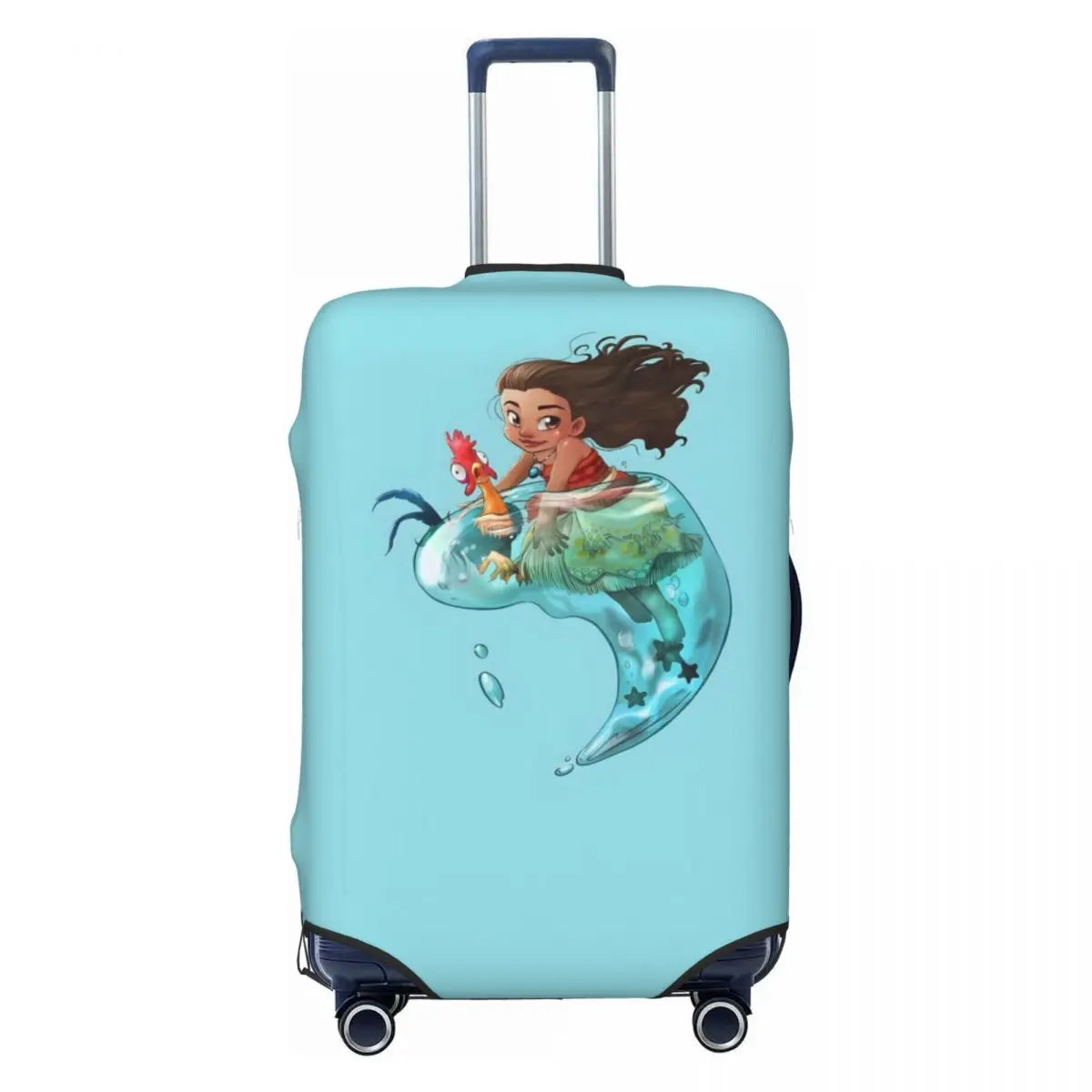 

Custom Moana Cartoon Suitcase Cover Dust Proof Luggage Protective Covers for 18-32 inch