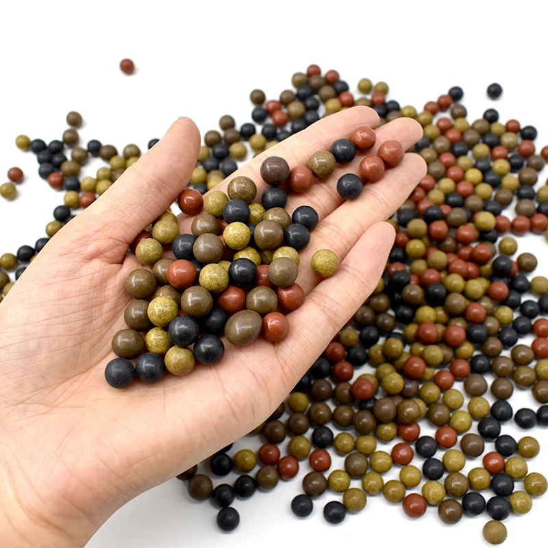 

100 шт. разноцветные 8 мм защитные грязевые шарики, аксессуары для рогатки, супержесткие керамические шарики, уличная охотничья рогатка, боеприпасы