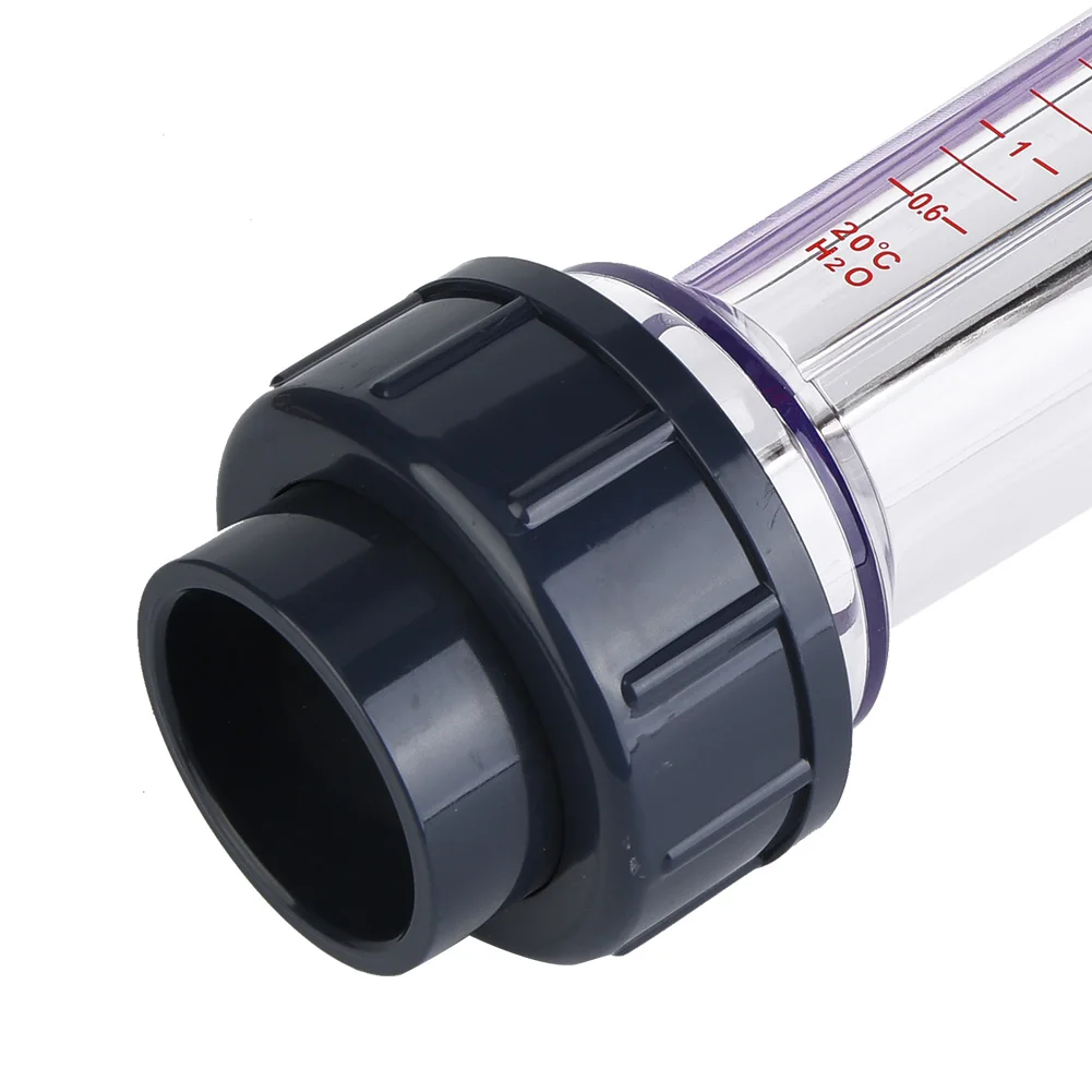 LZS-40 (D) ABS Plastic Tube Type Liquid Flowmeter Flow Measuring Instruments 0.6-6m H