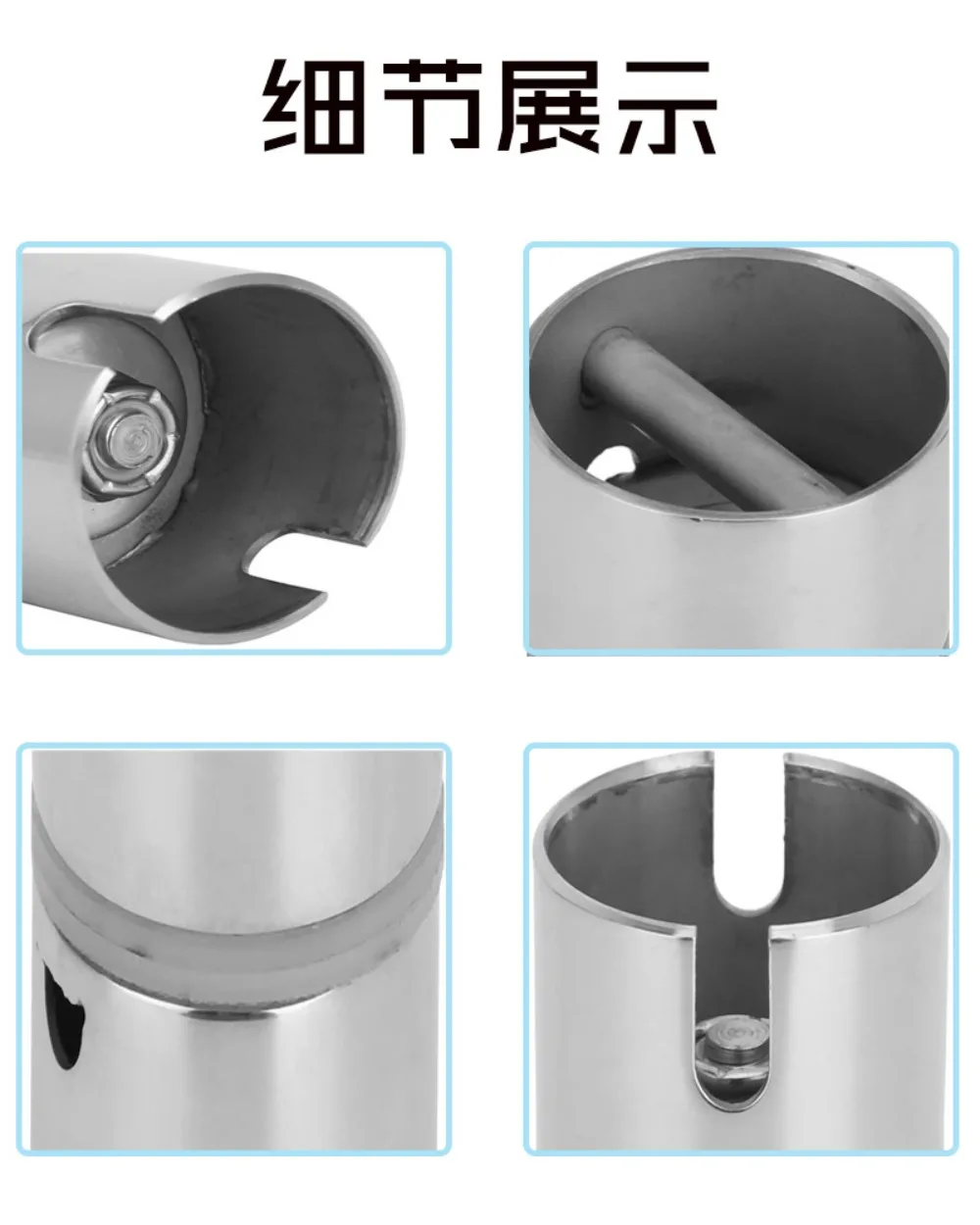 

304 Stainless Steel 360 ° Rotating Fishing Rod Converter, Fishing Rod for Fishing, Marine Yacht Hardware Accessories