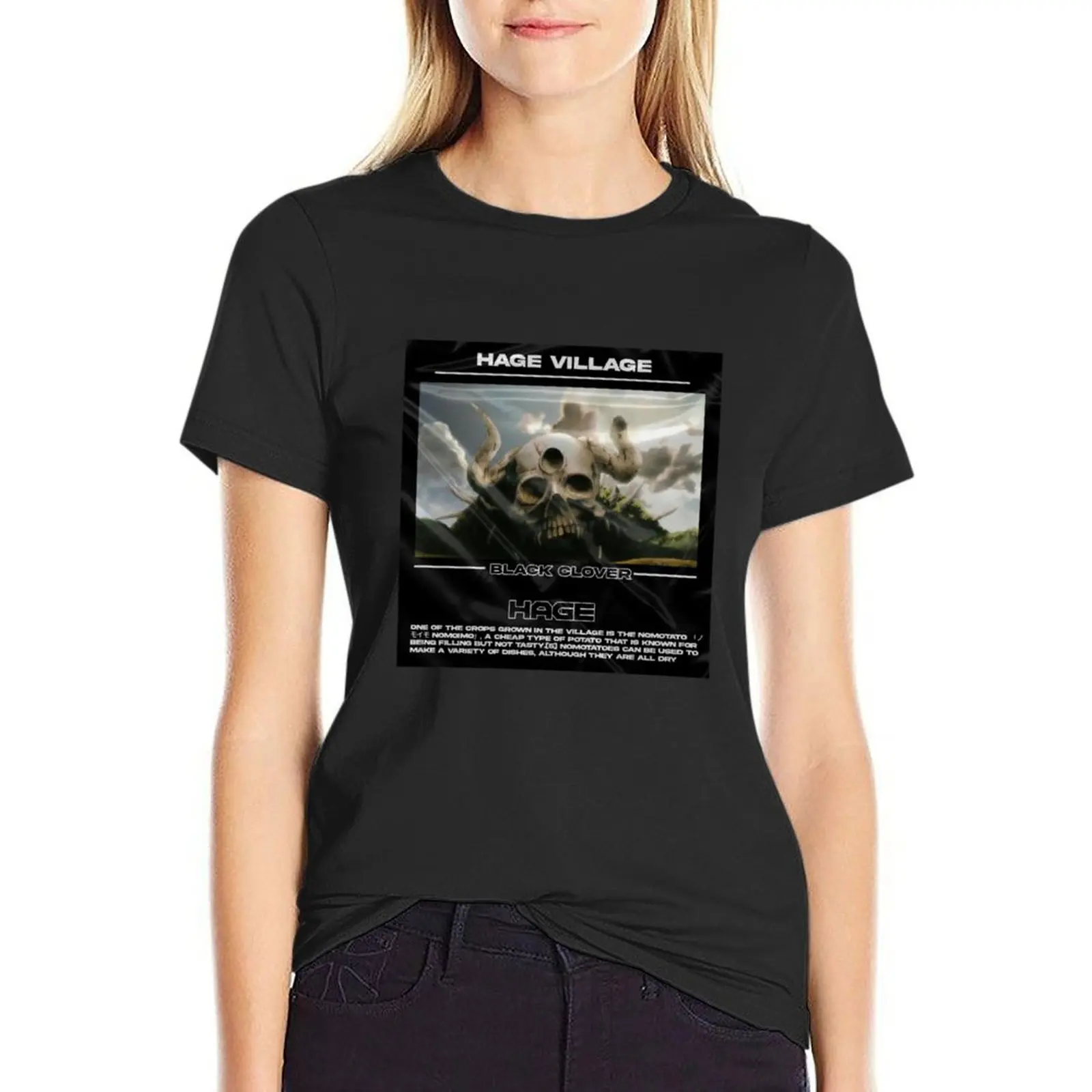 

Hage village T-Shirt sports fans cute tops quick drying t shirt for Women