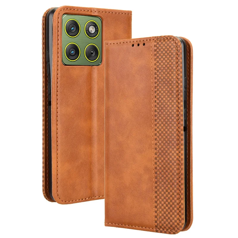 محفظة مع فتحة للبطاقات إطار صور حامل مغناطيسي حافظة جلدية قابلة للطي لهاتف موتورولا إيدج 70 موتو X70 Air 5G غطاء هاتف مضاد للسقوط #5