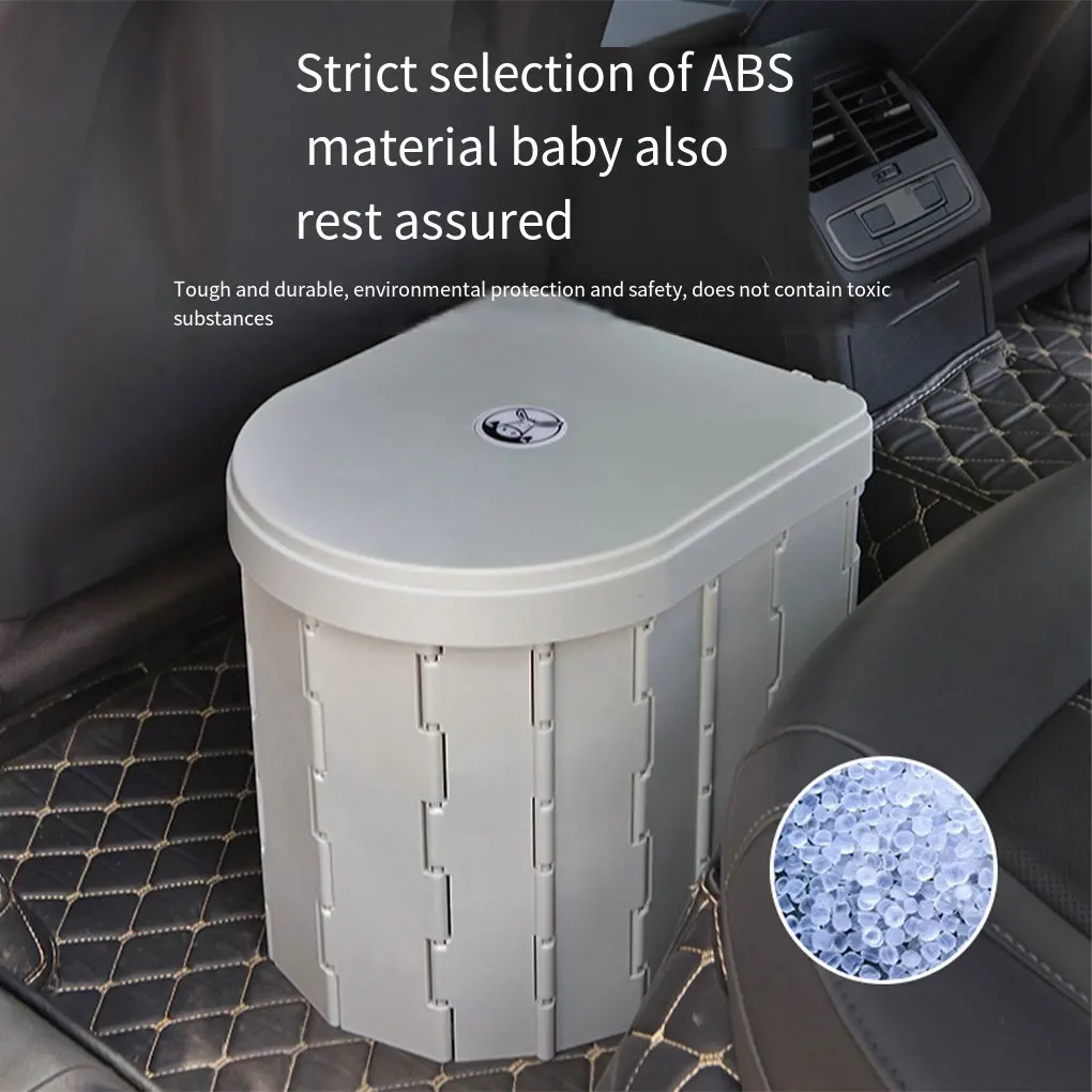 

ABS Made Car Toilet Wide Application And Non-deformable Anti-corrosion Porta Potty Scratch-proof
