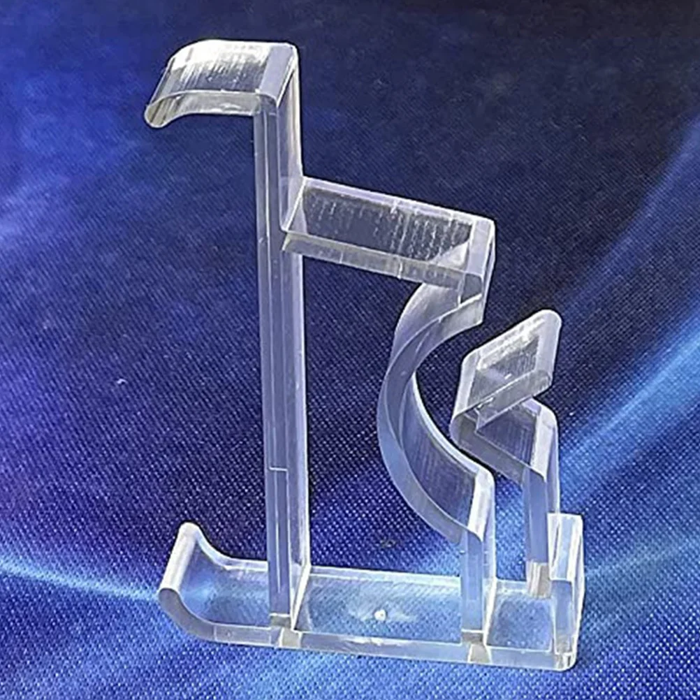 

20Pcs Blind Clips Premium Transparent Valance Hanging Fixing Clips for Window Blinds Easy to Use Lightweight Wear-Resistant