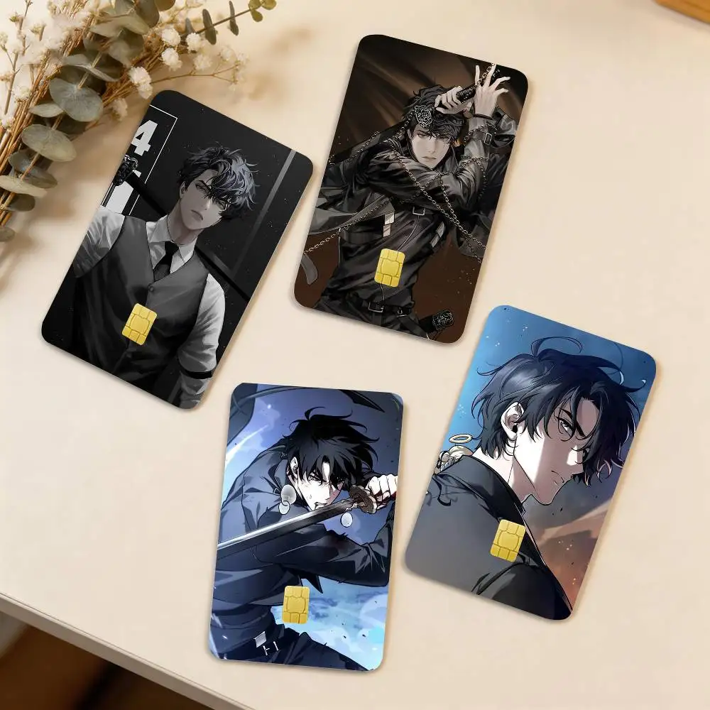 

ORV O-Omniscient Reader Y-Yoo Joonghyuk 4pcs 1Set Film Skin for Debit Credit Bank Visa Card Decal Cover