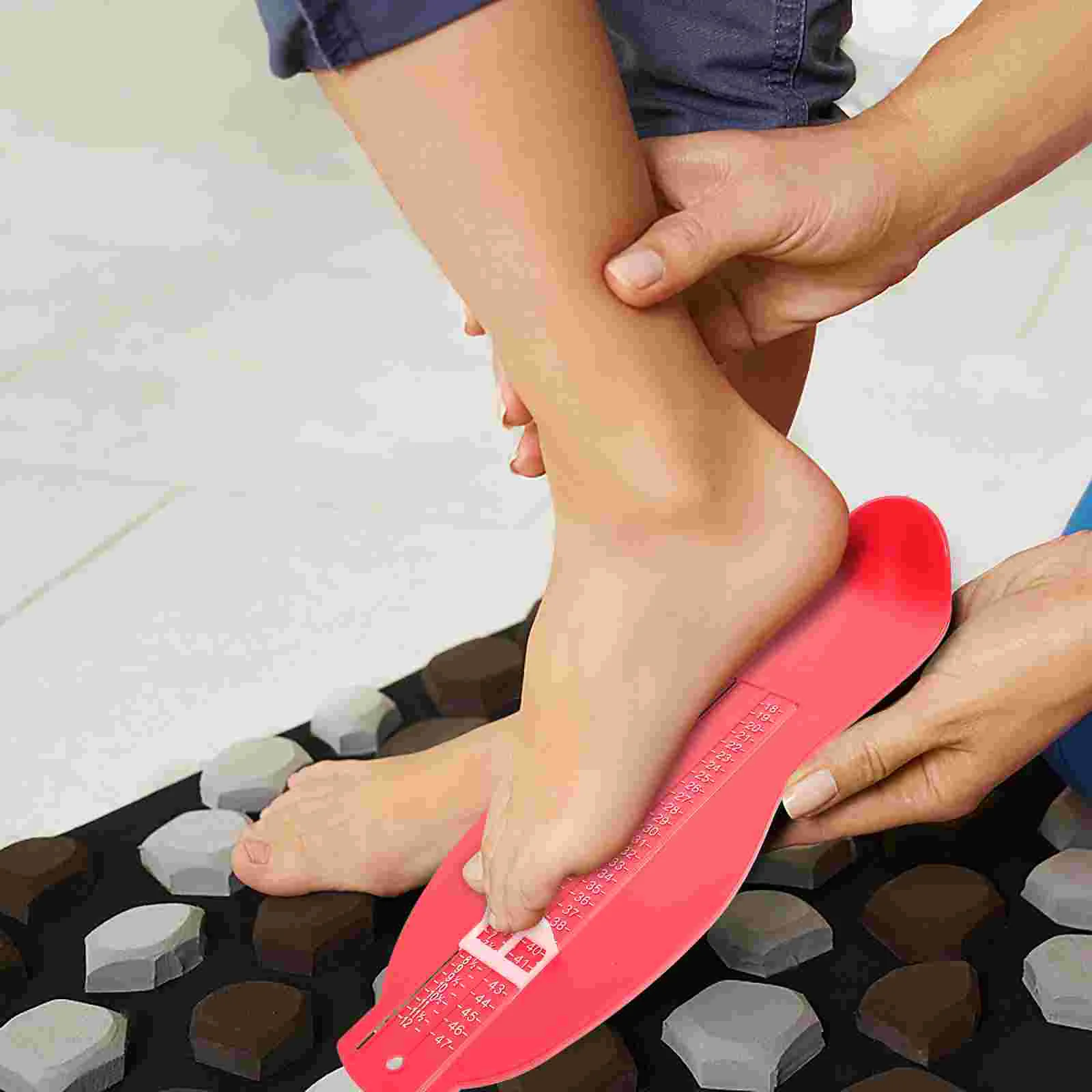 

Foot Measuring Device Shoes for Kids Teenager Feet Gauge Teenagers' Sizer Ruler Plastic Child
