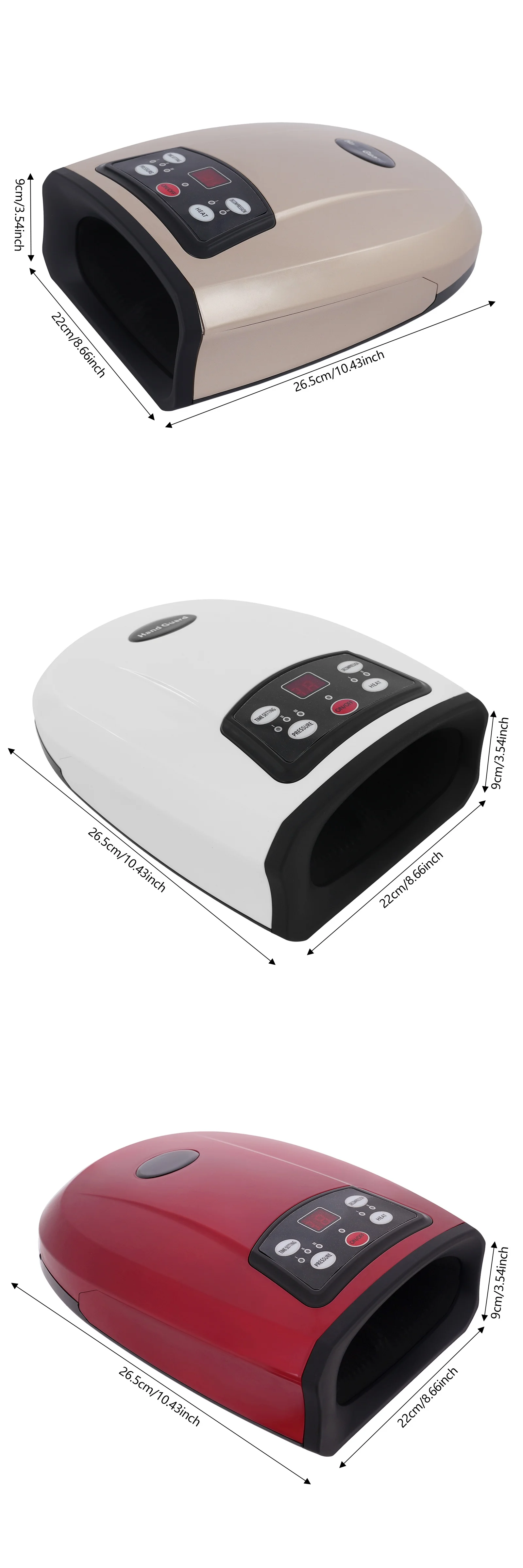 ABS Hand Massager,6W Hand Massager With Multiple Modes, Practical Hand Massager