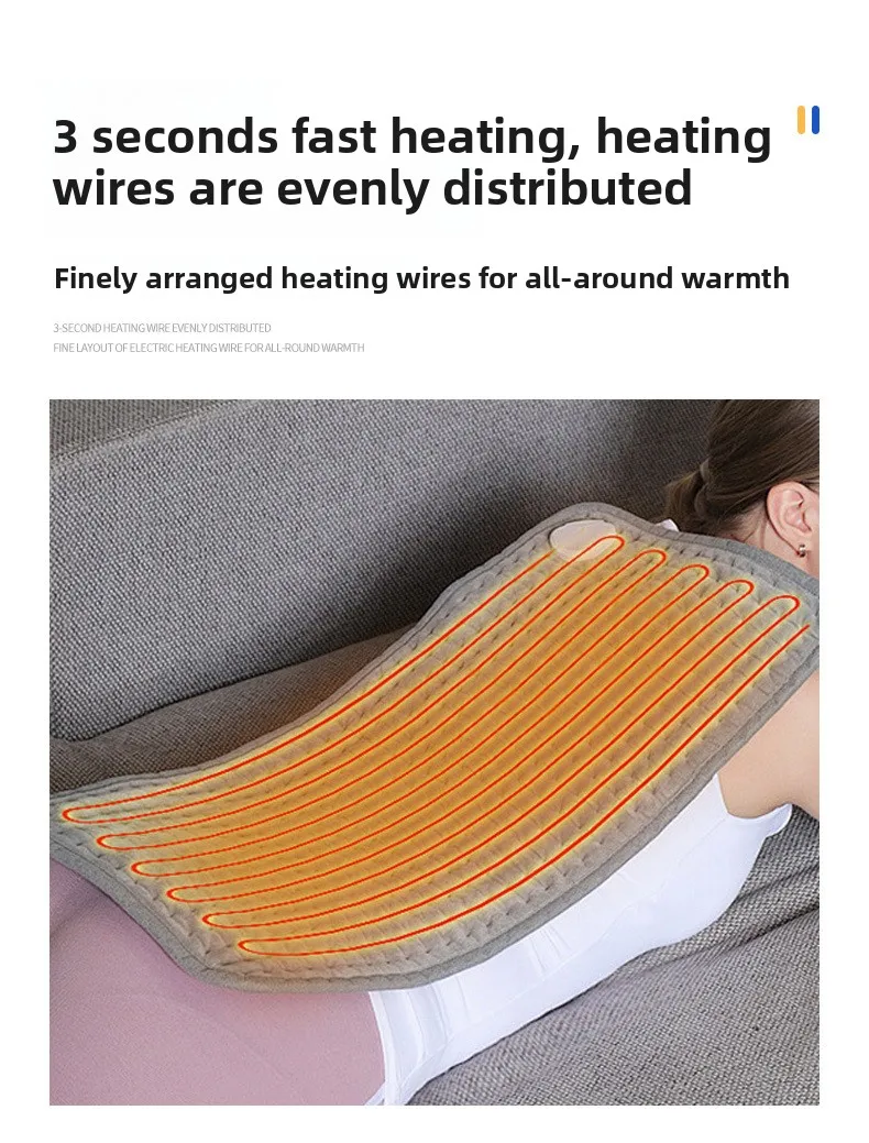 2026 New Warm-up Heating Pad Multi-functional Home Office Constant Temperature Seat Cushion Electric Blanket
