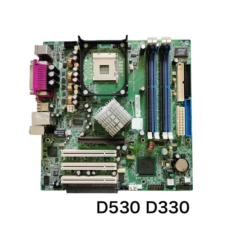 Материнская плата для HP Compaq D530 D330 323091-001 305374-001, разъем 478, материнская плата 100% протестирована, ОК, Полная работа, бесплатная доставка