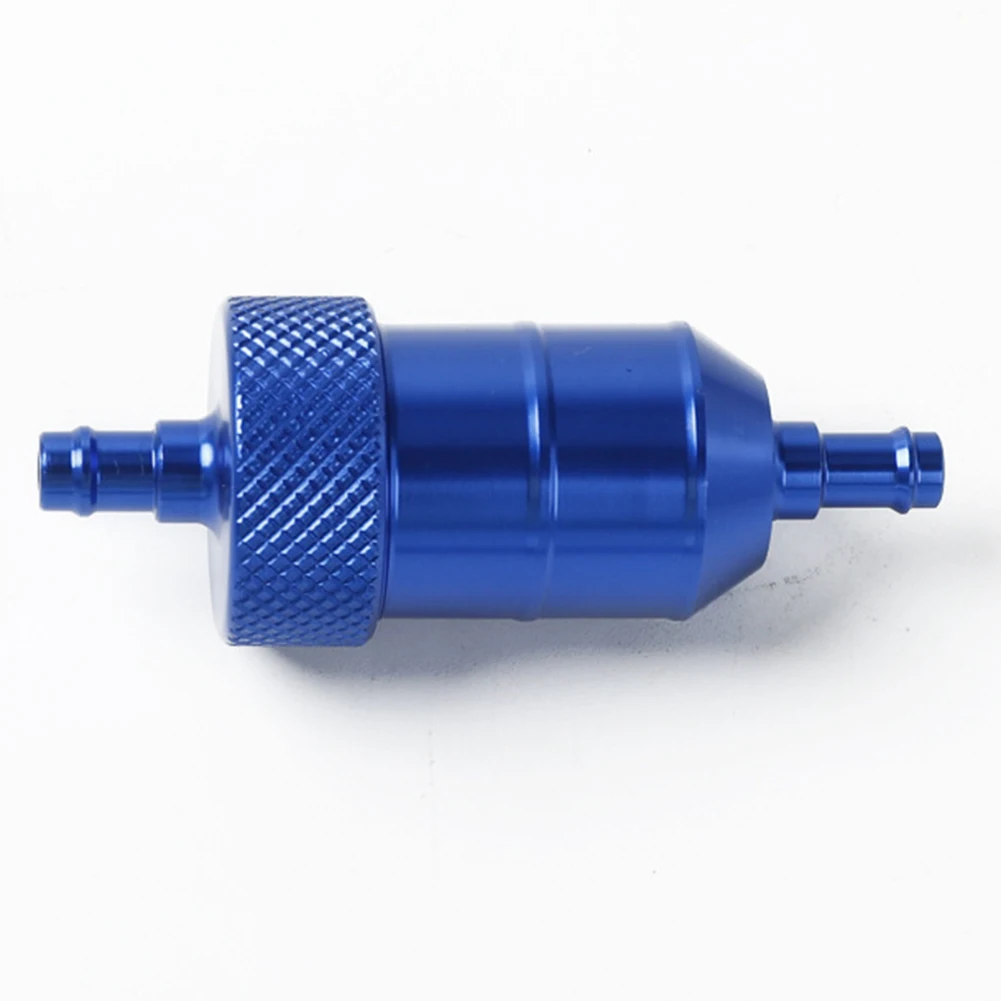 8MM Fuel Filter for Motorcycles and ATVs Aluminum Alloy Design for Long lasting Performance and Effective Contaminant Removal