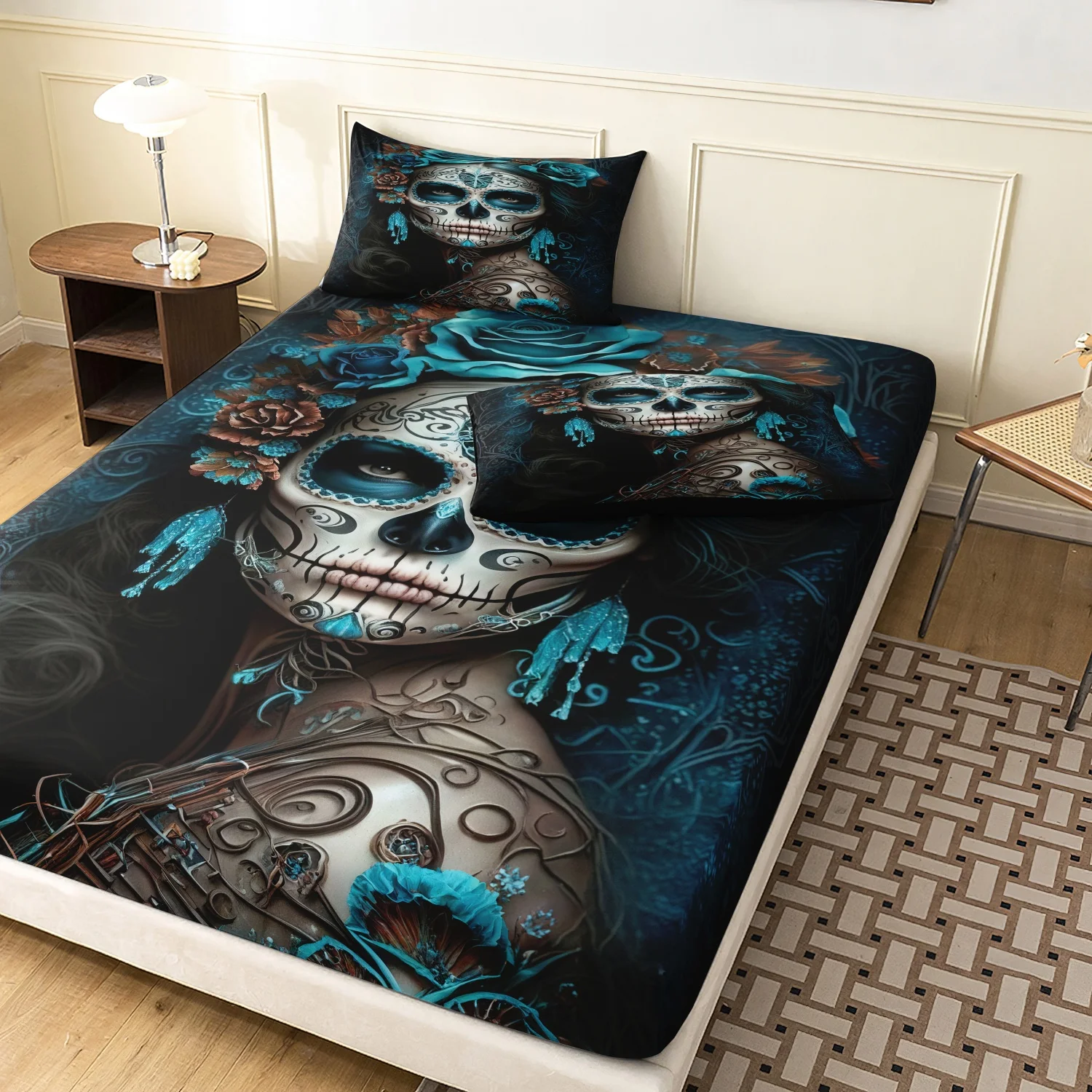3-delig hoeslaken met wilde lu - Fitted Bed Sheets Deep Pocket recensie en prijs