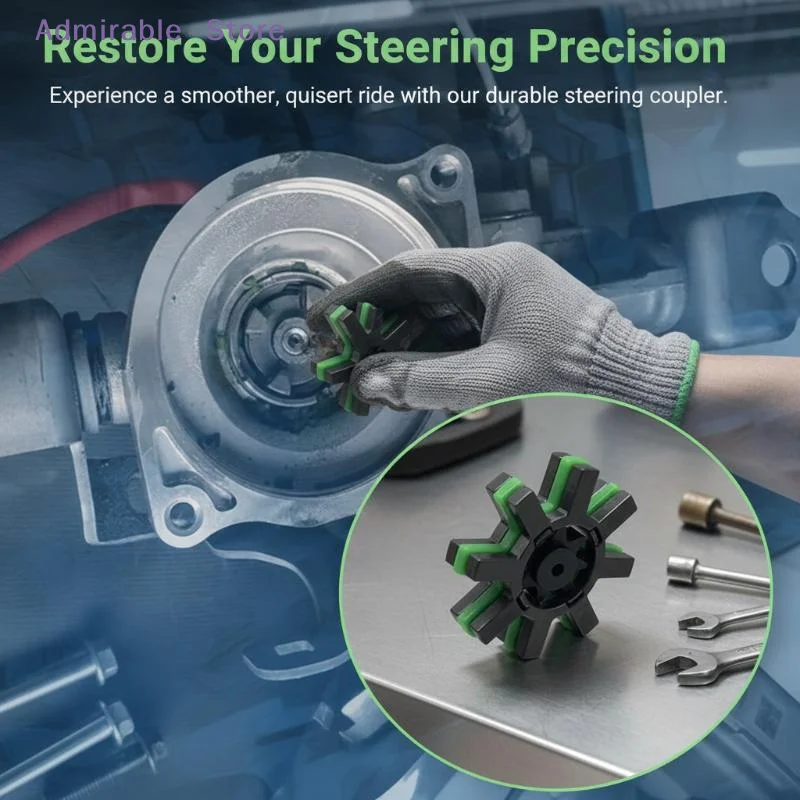 [W]Flexible Car Steering Column Coupler Replacement Shaft Bushing 45254 28040 Premium Quality Easy Installation For   Models