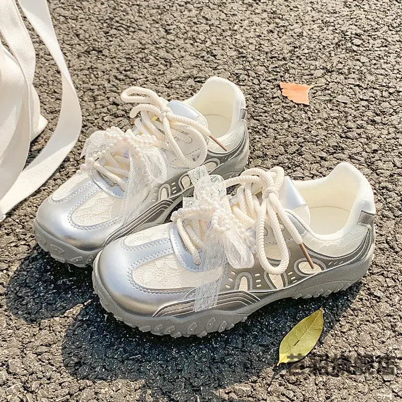 zapatillas-de-ballet-plateadas-2026-primavera-verano-para-mujer-ligeras-deportivas-con-amortiguacion-y-malla-transpirable