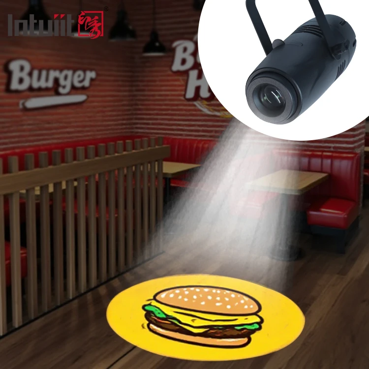 

Custom Logo Projector Light for Advertising with 2-Color Gobos