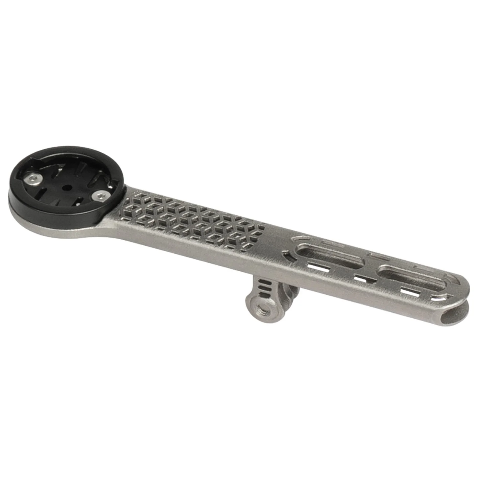 

3D Bike Computer Mount Integrated Handlebar Bracket for Action Camera Flashlight Metal Bike Computer Holder