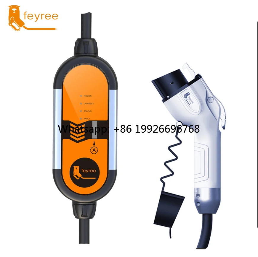 

For Feyree 3.5KW 7KW AC EV Charger One Phase 32A Ethernet OCPP 1.6 Wall Box Electric Car Charging Station with Type 1 USB Port