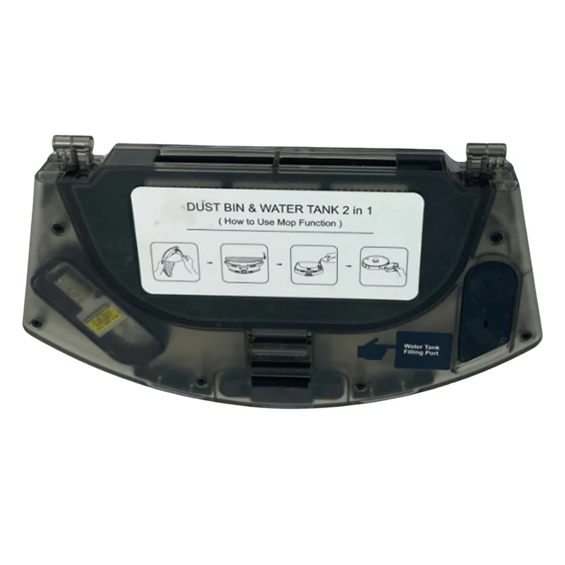 UNCL HEPA-filter Compatibel 2-in-1 watertank en stofboxcombinatie voor Lydsto R1 R1A R1D R1 Pro S1 robotstofzuiger reserveonderdeel