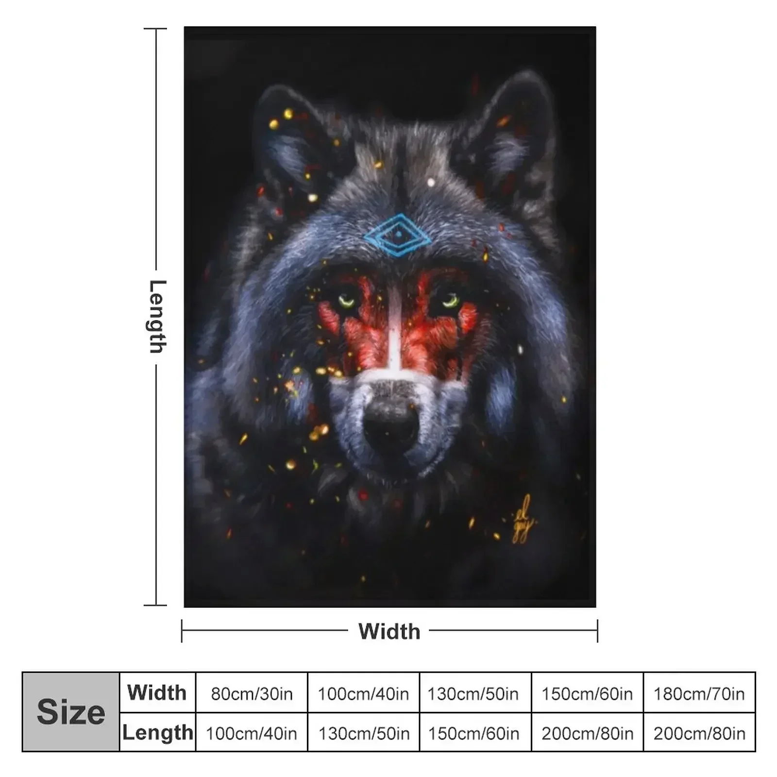 The Shaman Throw Blanket Bed Fashionable bed plaid Flannel Personalized Gift Hairy valentine gift ideas Blankets