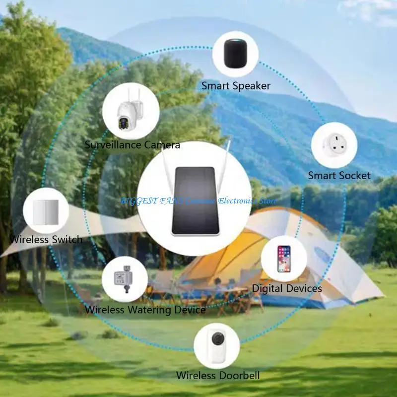 내구성 플라스틱 태양 4G 라우터 옥외를위한 비바람에 견디는 구조