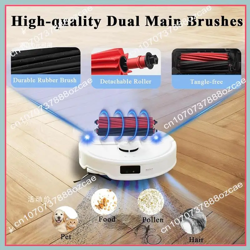 A26P Accessories Kit For Roborock Qrevo Master/Qrevo Slim Robot Vacuum Cleaner Main Side Brush HEPA Filters Mop Pads Dust Bags