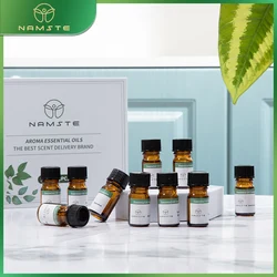 Essential Oil Samples Sets Of Various Types Fragrance Series 5ml Suitable For Aroma Diffuser Machine Air Humidifier Ionizer