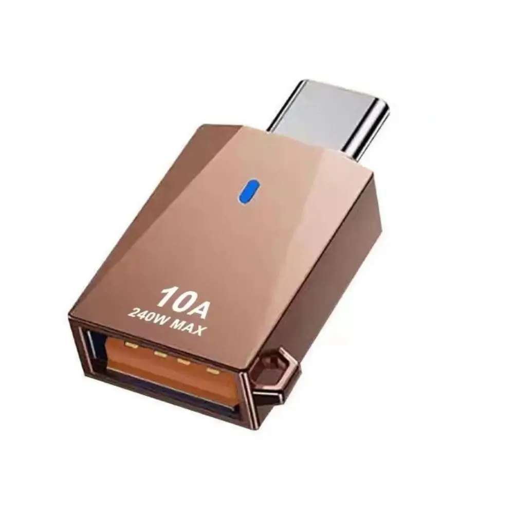 Card Reader USB 3.0 To Type C Converter USB3.0 with Light Type-c To USB3.0 Adapter Data Transmission Audio Output