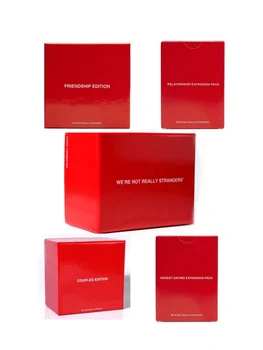 Biz gerçekten yabancı değiliz-etkileşimli bir yetişkin kart oyunu ve buz kırıcı. Arkadaşlık baskısı-en iyi arkadaş 150 Wildcards