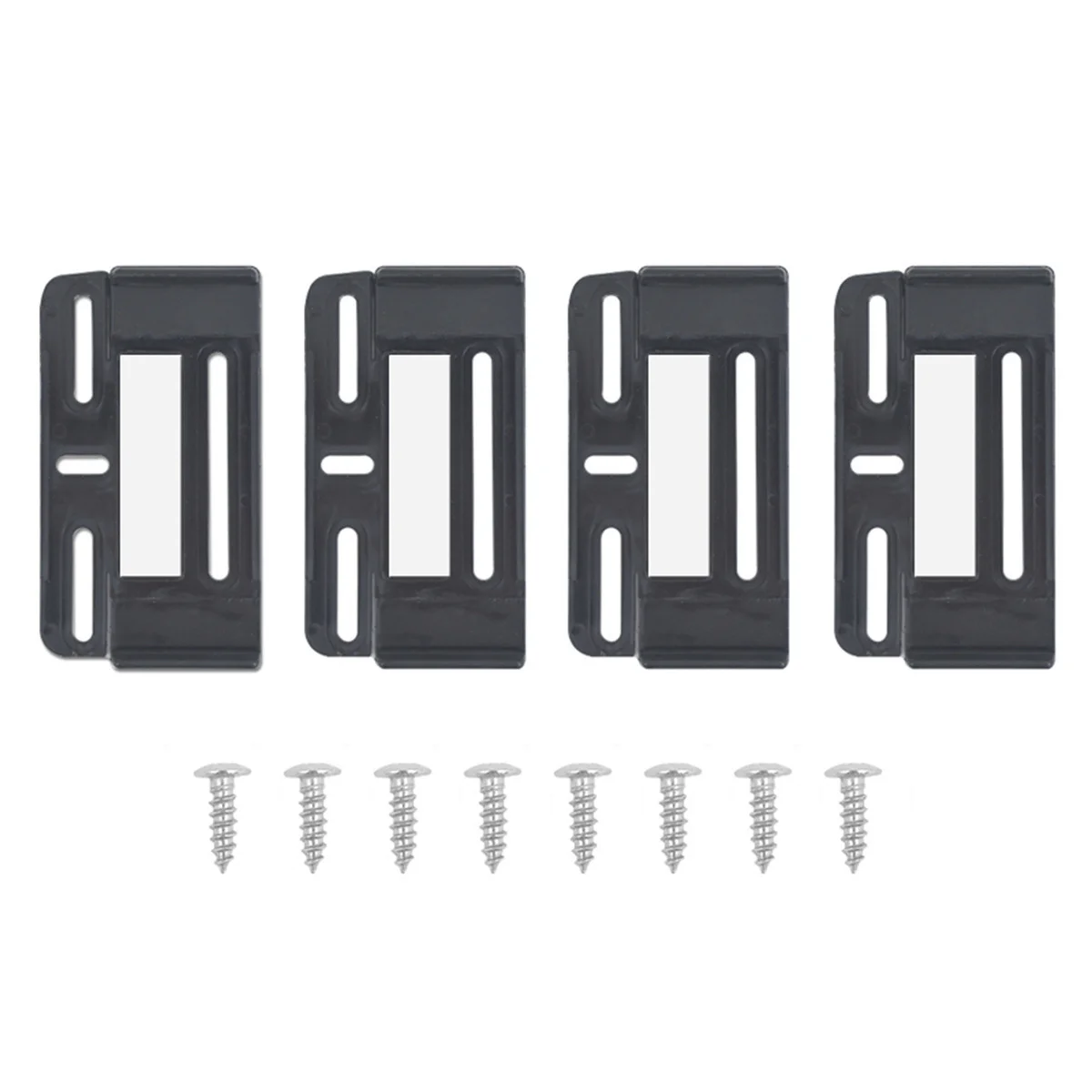 4 قطعة/المجموعة من إطارات لوحة الترخيص النماذج الأوروبية للمقطورات الشاحنات RVs الفولاذ المقاوم للصدأ لوحة ترخيص يغطي أجزاء Rv #1