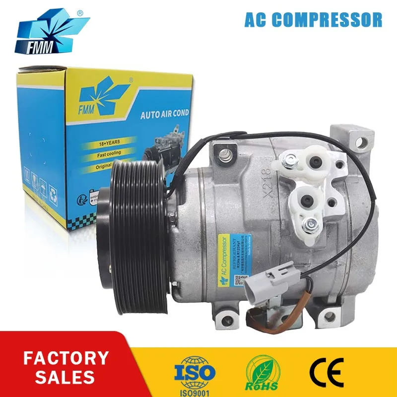 

FMM 10s17c A/C AC Compressor for Toyota Land Cruiser 4.5 2017 88320-60840 FS-0315-1157-01 12V