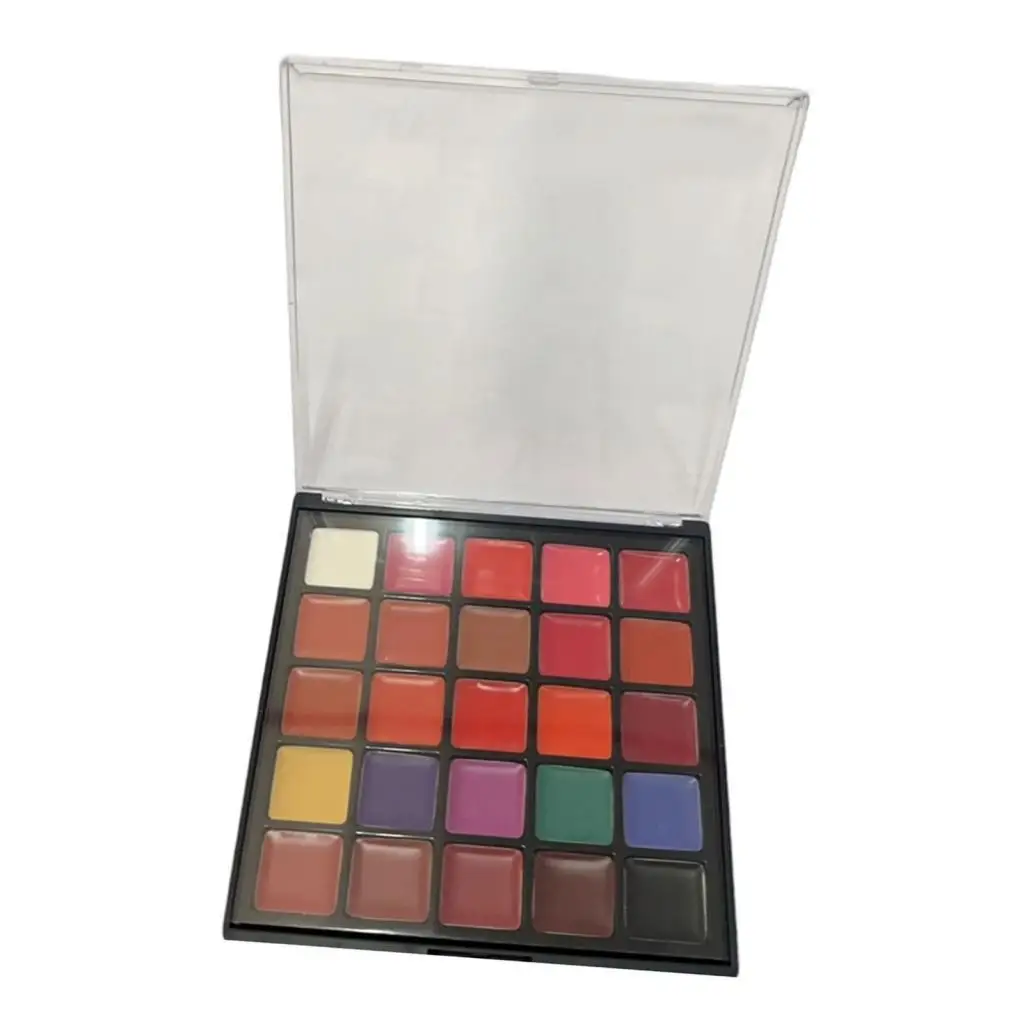 25 Colors Lip Palette Multicolor Moisturizing Cosmetics Cosmetics Matte Lipstick for Dances Dates Fesstival Weddings Parties
