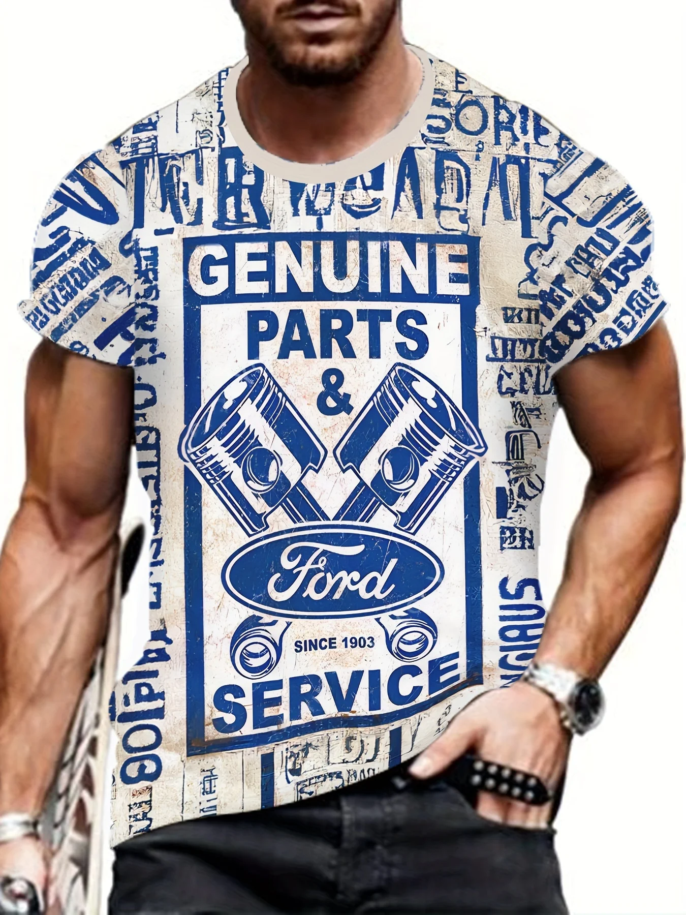 

2024 New Summer Trendy Fashion Men's Colorful Slim Fit T-shirt