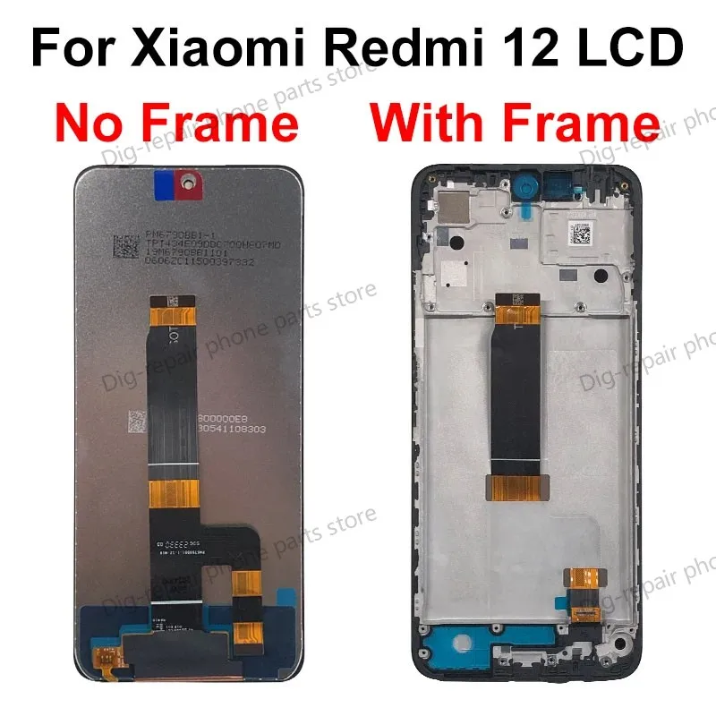 AAA+ IPS For Xiaomi Redmi 12C 22120RN86G 12 LCD 14R 14C Display Touch Screen Digitizer Replace For Redmi 13C LCD 13 Display