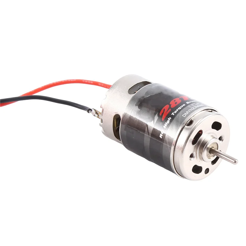 

A33T-2X 28T 390 Матовый двигатель постоянного тока для 1:10 1:12 1:14 1:16 1:24 RC Crawler AXIAL SCX24 B17 TAM54393 TRX 7075 Titian