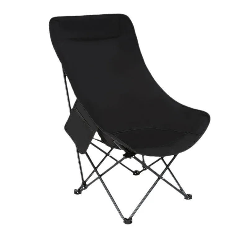 Moon Chair Outdoor Folding Chair Picnic Camping Sketch Stool Comfortable Reclining Back Chair