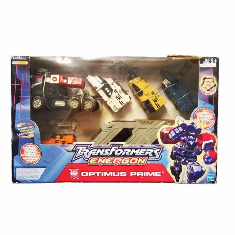 Original Hasbro Transformers Energon Optimus Prime Action Toys Figure Collection Model