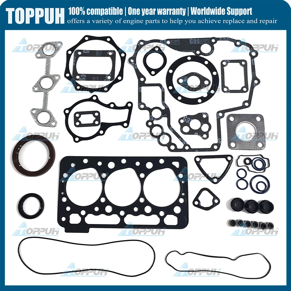 

DF752 Full Gasket Kit EG601-99330 For For Kubota DF752 Engine