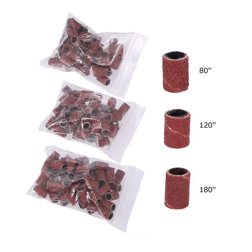 Taladro eléctrico para uñas, juego de máquina de manicura, equipo de taladro eléctrico para uñas, bandas de lijado, juego para el cuidado de las uñas