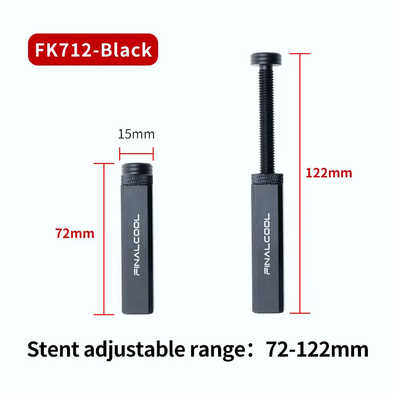 FinalCool FK36/58/712 Aluminium Grafische Kaart Ondersteuning Computerbehuizing Accessoires Grafische Videokaart Beugel