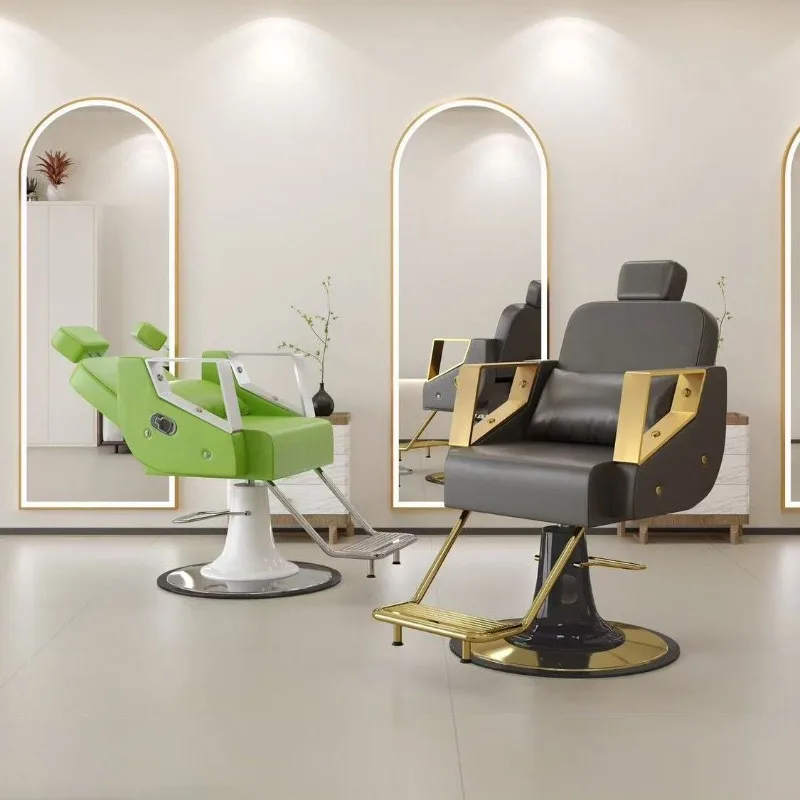 Spa Cushioned Barber Chair Armrest Industrial Salon Chair Supportive Multifunctional Sedia Parrucchieri Beauty Salon Furniture