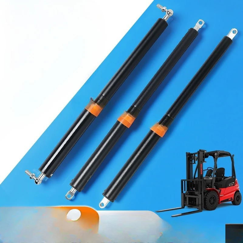 Helihang fork, with self-locking gas, spring support rod, seat cover, hydraulic rod, telescopic rod, pneumatic shock absorption
